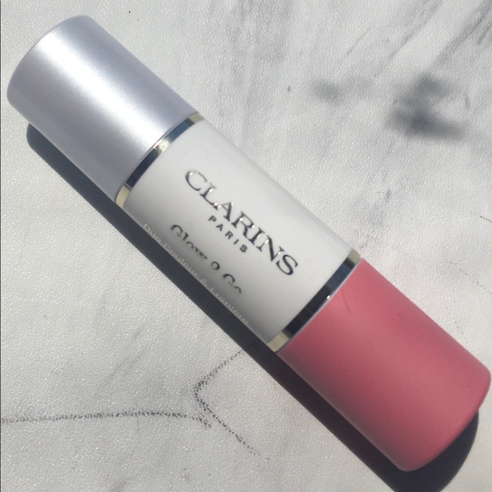 Clarins Glow 2 Go Blush & Highlighter Duo